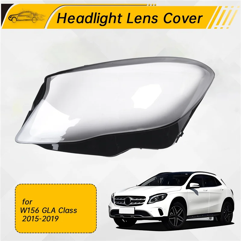 Cubierta lente faro izquierdo Mercedes GLA W156 2015-2019 - imagen 5