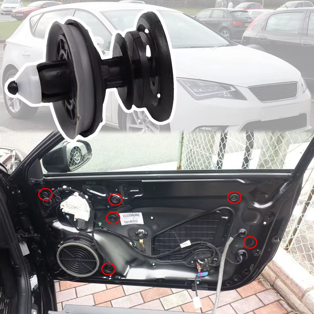 Clips panel de puerta SEAT León 5F – grapas de fijación interior