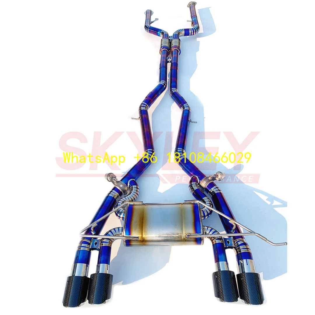 Sistema de escape cat-back valvulado SKYLEY para BMW M3/M4 G80/G82
