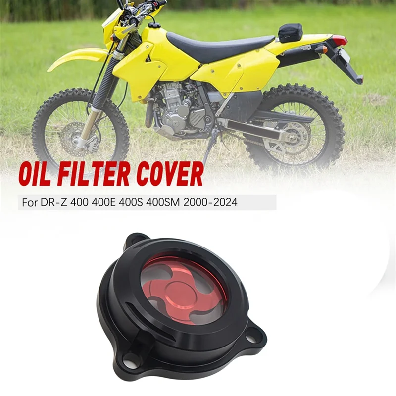 Cubierta tapa filtro de aceite Suzuki DR-Z 400 - imagen 3