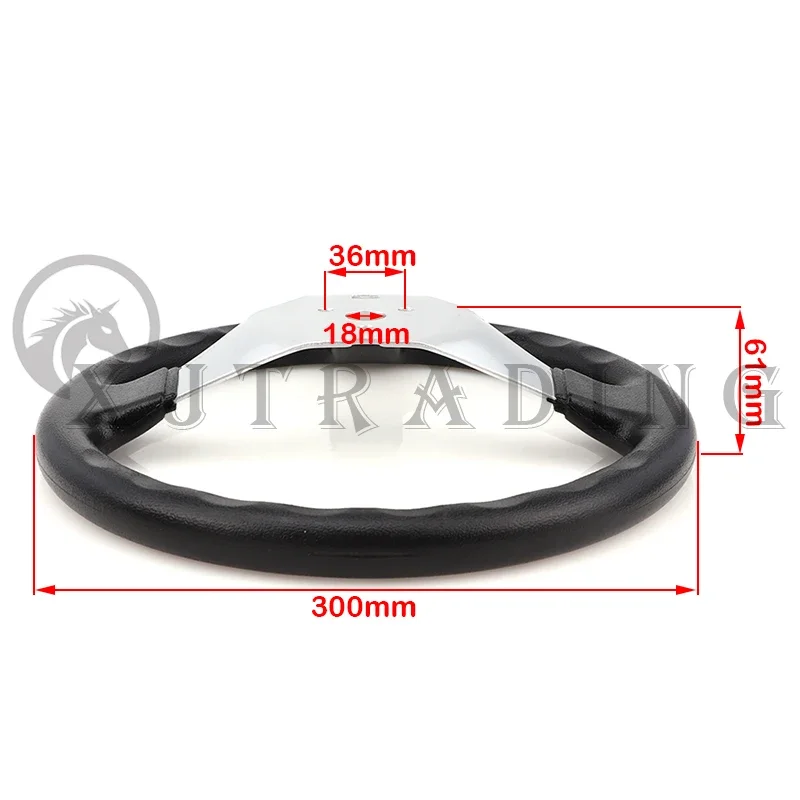 Kit de dirección para kart 110 cc con volante, cremallera y bieletas - imagen 4