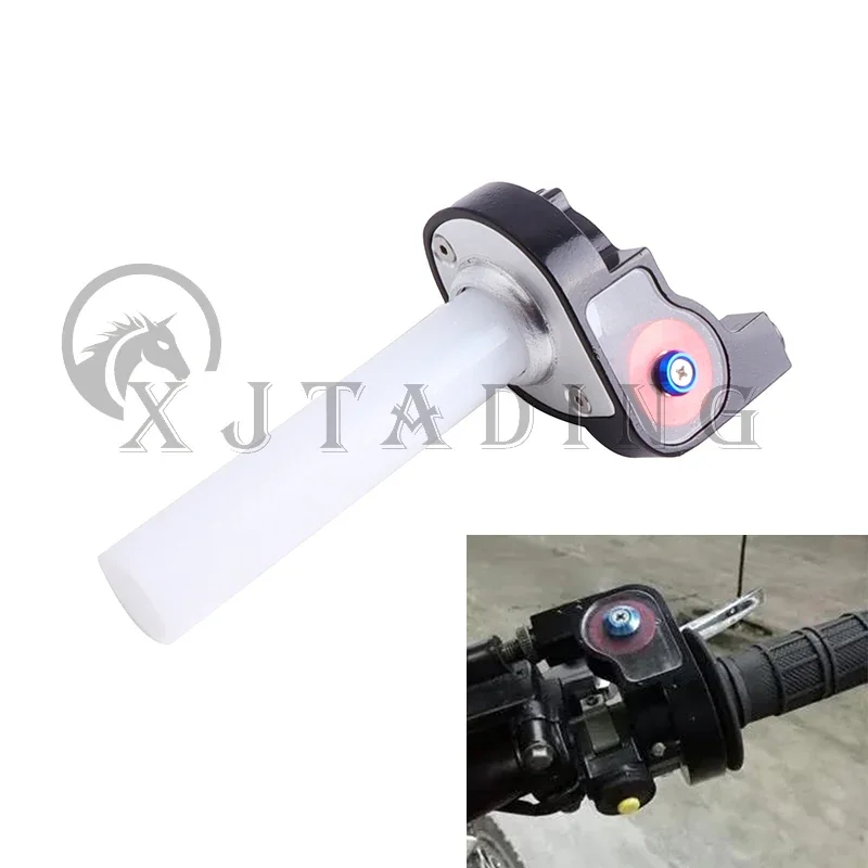 Puño de acelerador de aluminio 22 mm para moto y ATV