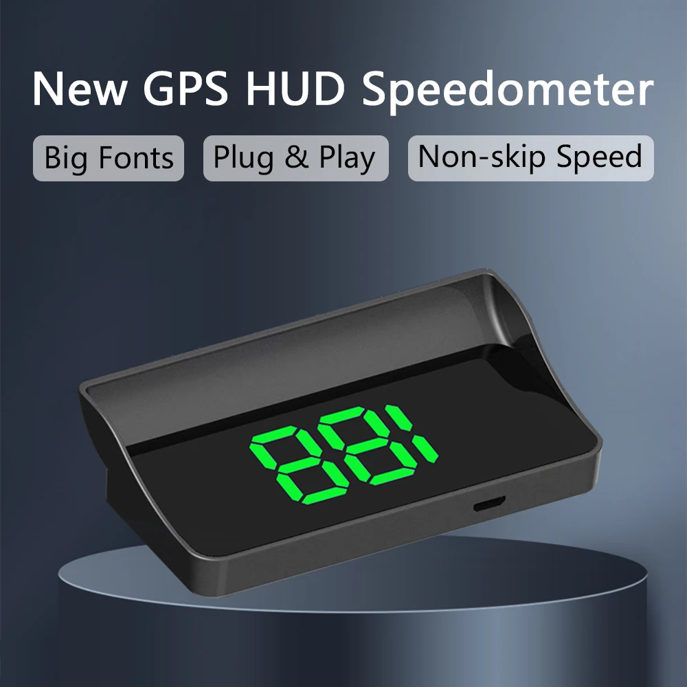 Pantalla HUD GPS con parasol para mejorar la lectura