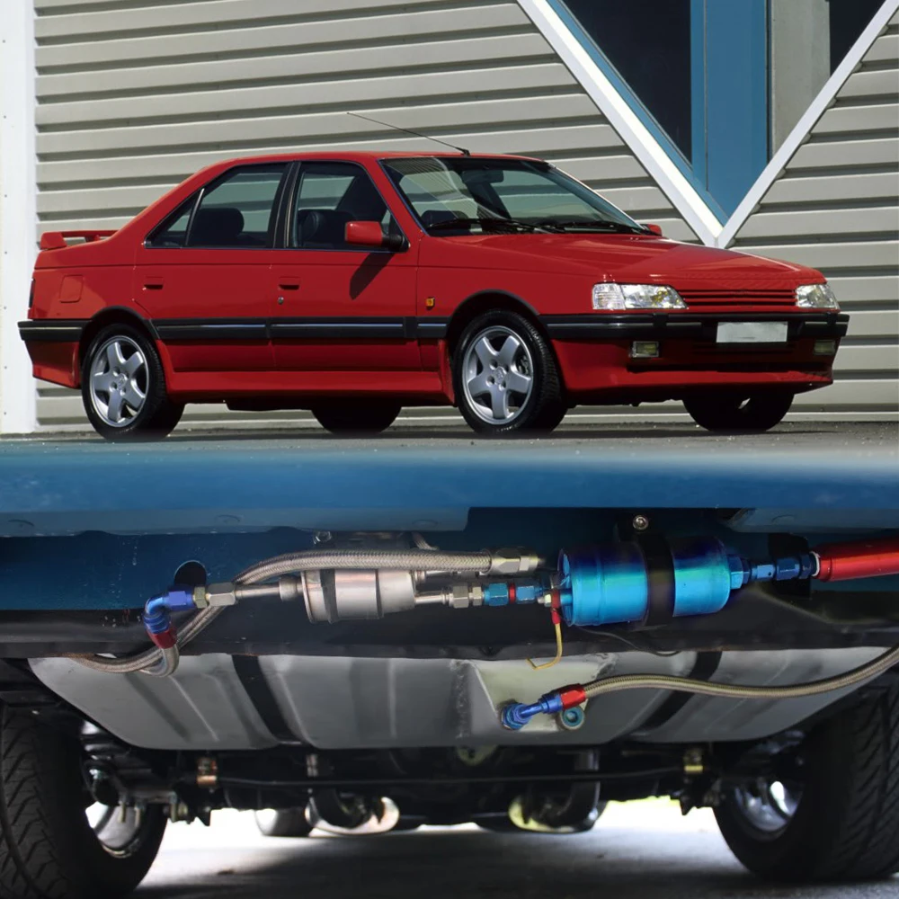 PQY - Bomba de combustible eléctrica de alta presión azul nueva y universal 0580464038   0580 464 038 para Renault BMW ALFA PEUGEOT Opel - imagen 5