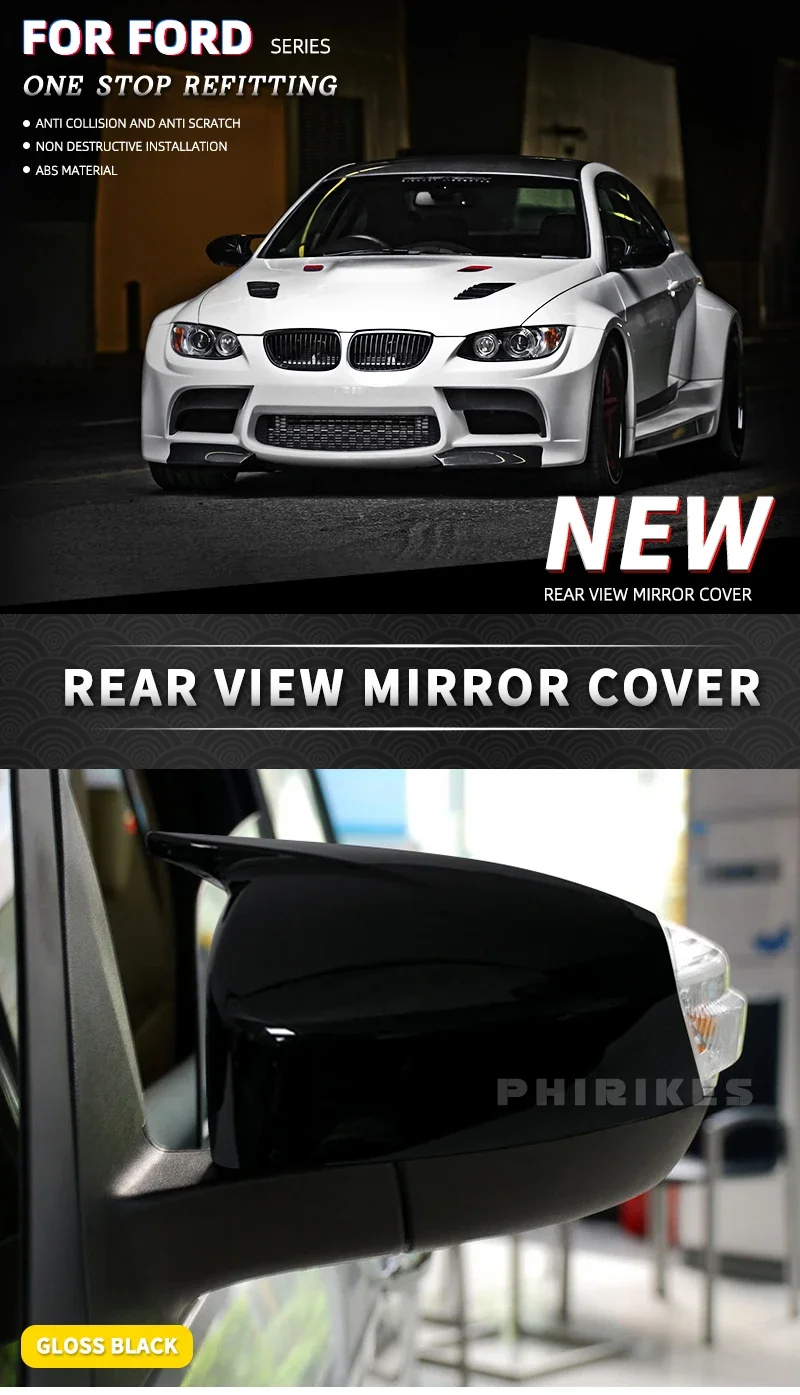 Marco retrovisor lateral imprimible para Ford S-MAX
