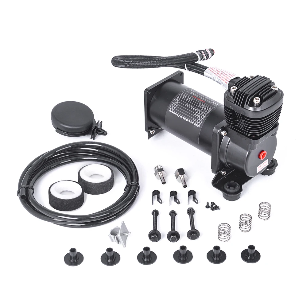 Compresor suspensión neumática 12V universal silencioso para coche