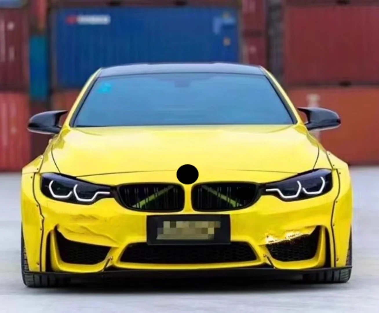 Guardabarros traseros resina BMW M4 - Kit faldón delantero - imagen 2