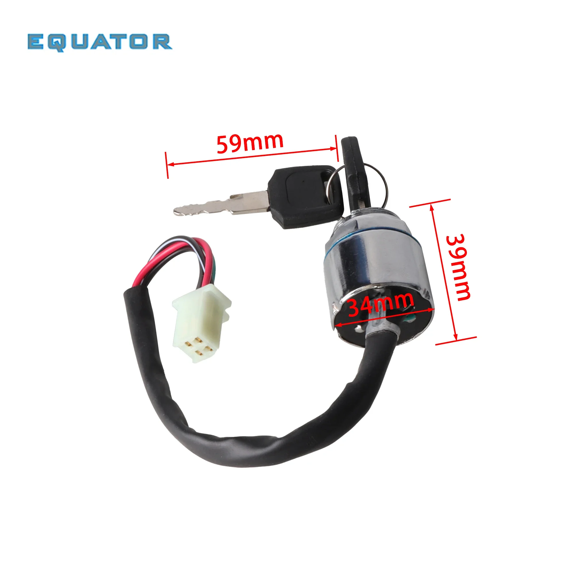 Interruptor de encendido universal impermeable para motocicleta - imagen 2