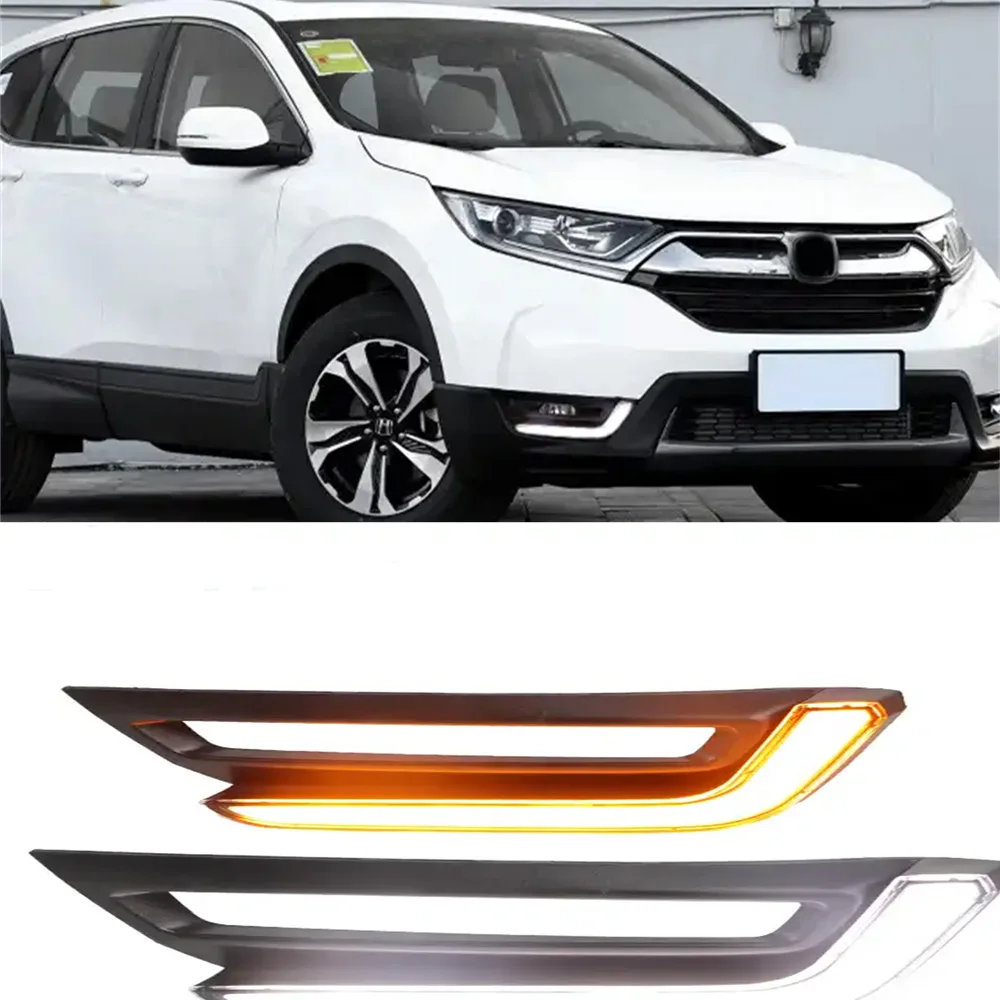 Luz diurna LED para Honda CR-V 2017-2018 en lámpara antiniebla