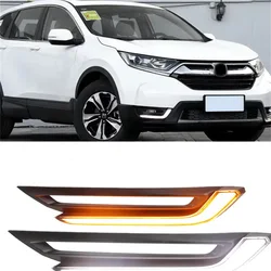 Luz diurna LED para Honda CR-V 2017-2018 en lámpara antiniebla