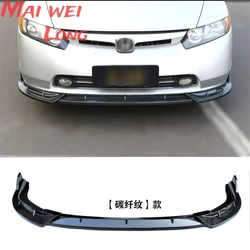 Parachoques delantero con labio Honda Civic 8ª gen 2006-2011