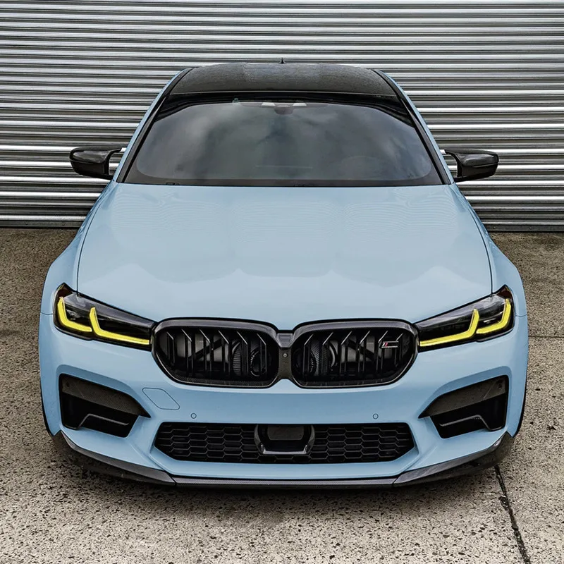 Parachoques divisor BMW M5 F90 2021-2024 con splitter y alerón - imagen 2