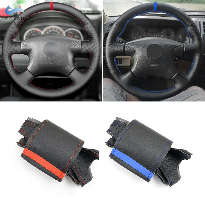 Paladin protector de volante de cuero para Nissan Almera N16