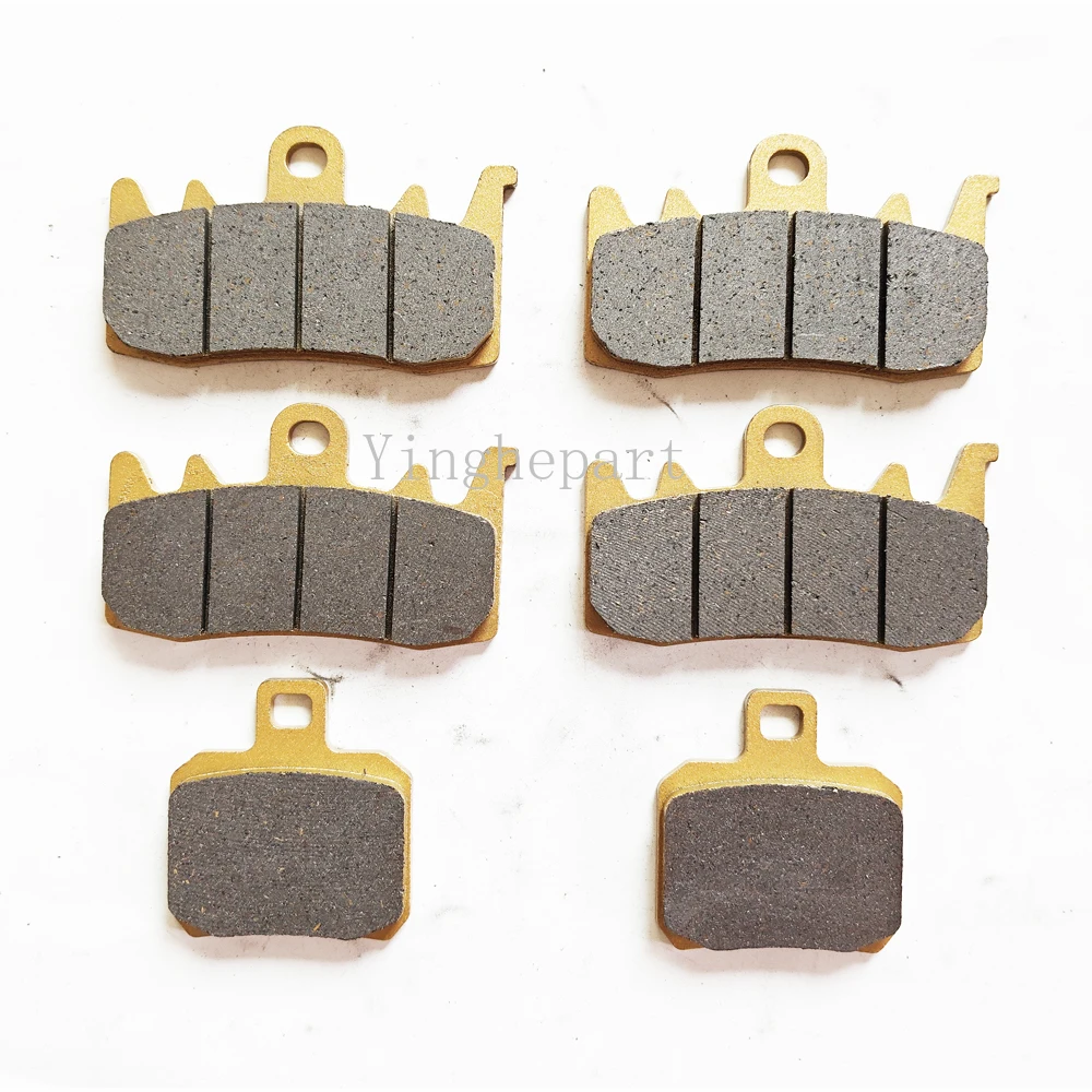 Pastillas de freno delanteras y traseras MV Agusta MV800 Rivale 2014-18 - imagen 2