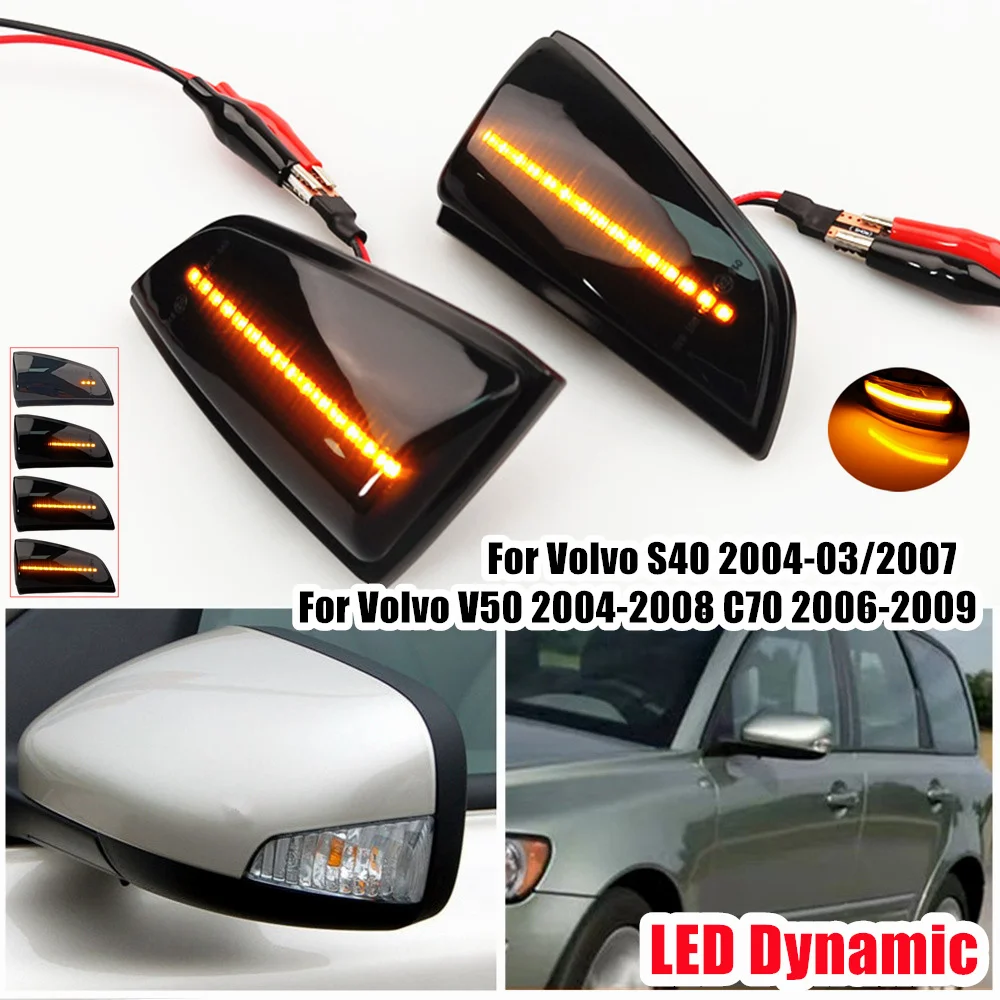 Intermitente dinámico para retrovisor – Volvo S40, V50, C70