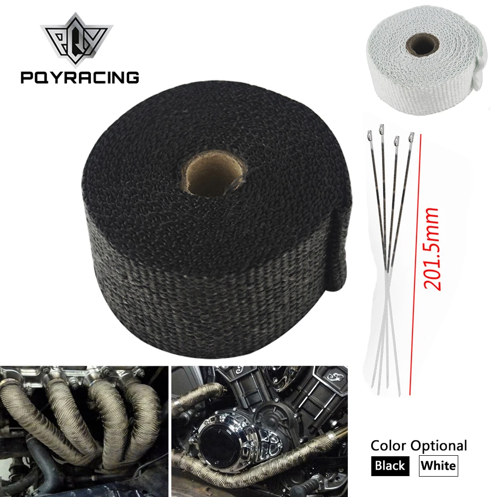 Envoltura térmica PQY1805 para escape y colectores con bridas