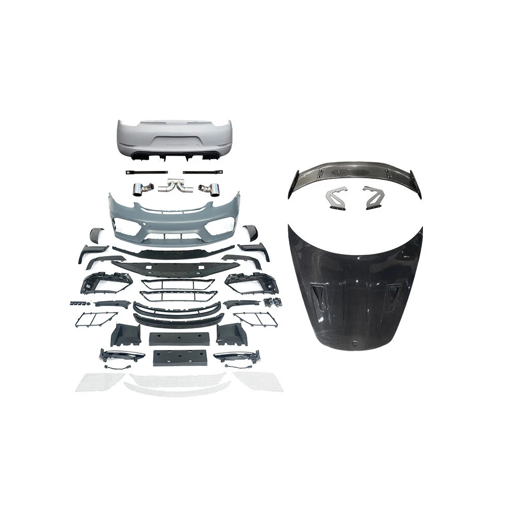 Kit carrocería PP para Porsche 981 estilo 718 GT4 RS