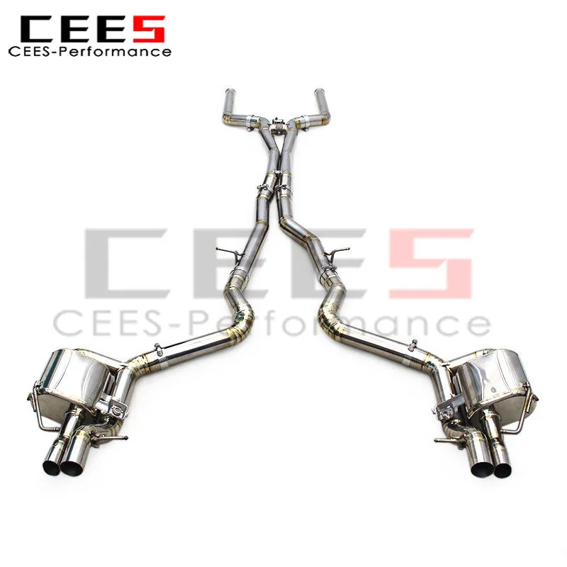Kit Escape Catback Mercedes E63 AMG W213 4.0T 2016-2023 con Válvula Control - imagen 2
