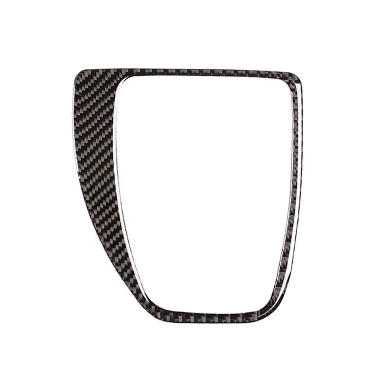 Pegatina fibra de carbono – marco consola cambio BMW Serie 5 E60 E61 - imagen 2