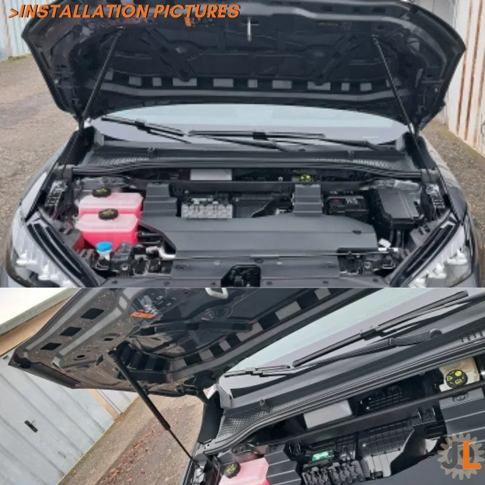 Puntales de capó de gas de carbono para MG4 EV (EH32) 2022-2025 - imagen 2