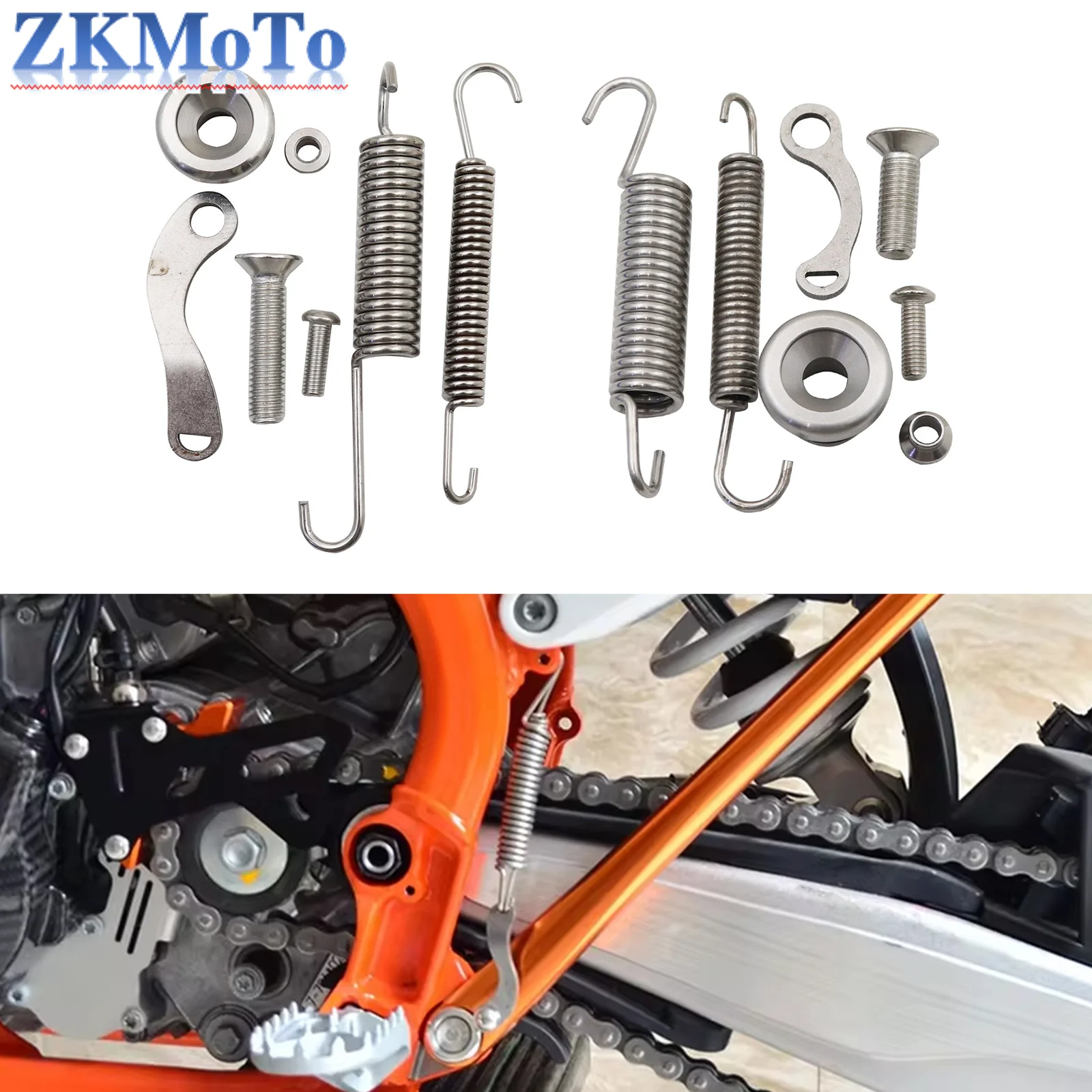 Resortes suspensión lateral KTM Husqvarna EXC/XC/FE serie Enduro