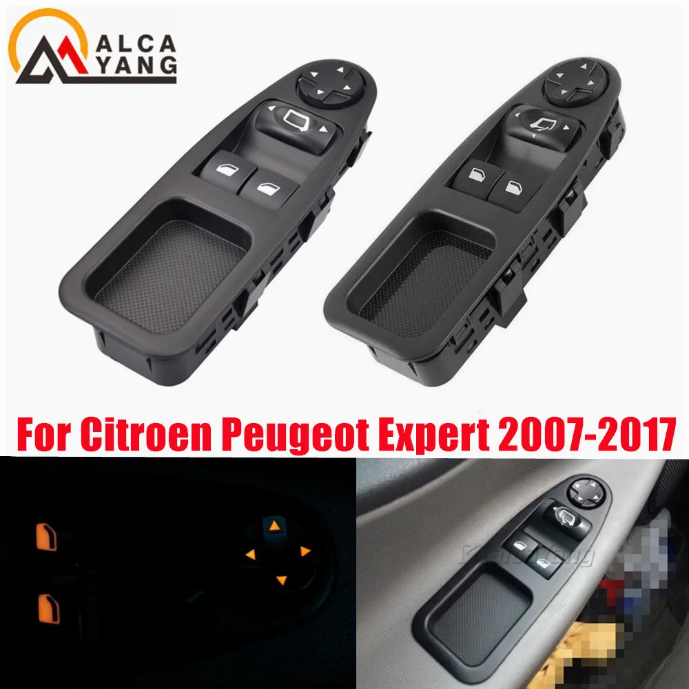 Interruptor elevalunas 6554.ZJ para Fiat Scudo, Jumpy y Expert