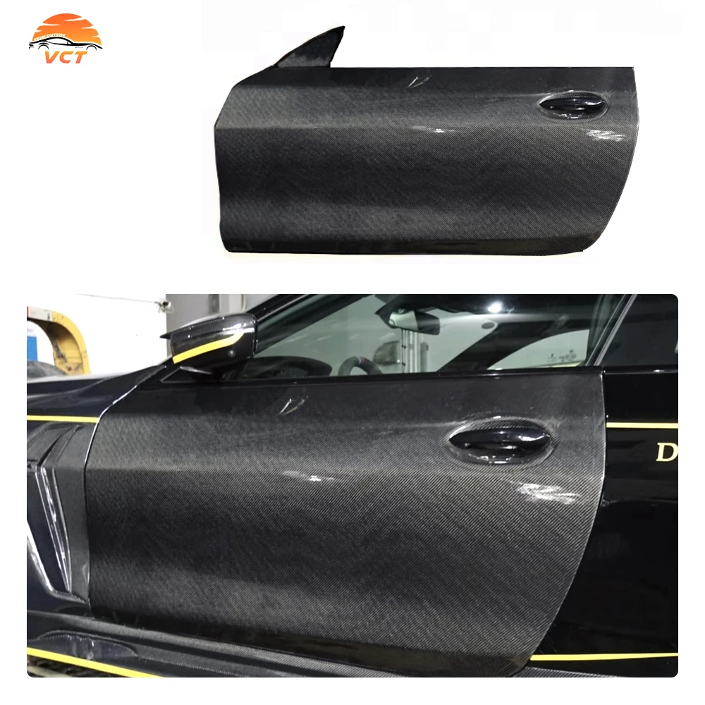Puertas de fibra de carbono secas para BMW M3/M4 G80/G82