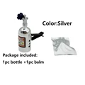 1pc silver bottle