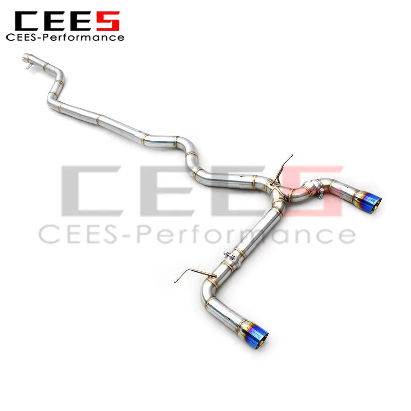 Escape catback Cees acero inoxidable BMW 335i/340i F30/F31 3.0T