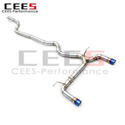 Escape catback Cees acero inoxidable BMW 335i/340i F30/F31 3.0T