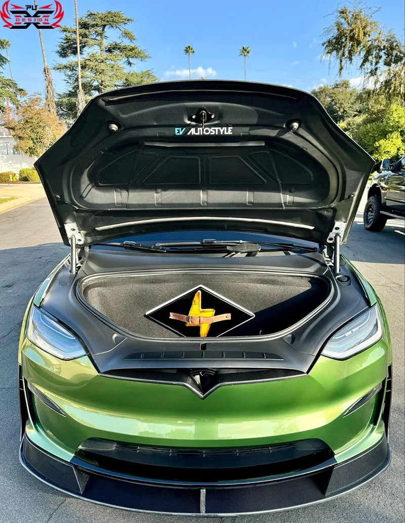 Capó fibra de carbono ligero – cubierta motor para tuneado - imagen 5