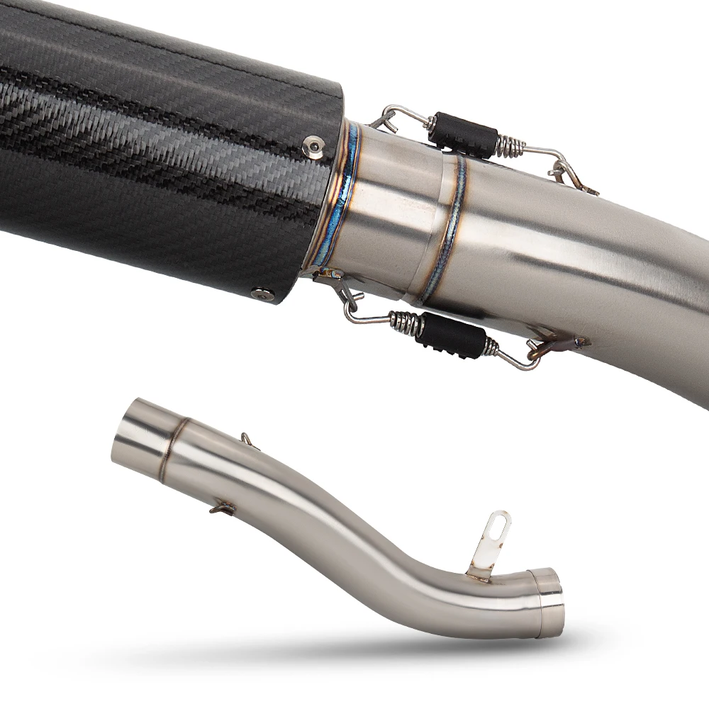 Escape deportivo titanio fibra carbono Honda CBR650R CB650R 2014-2025 - imagen 5