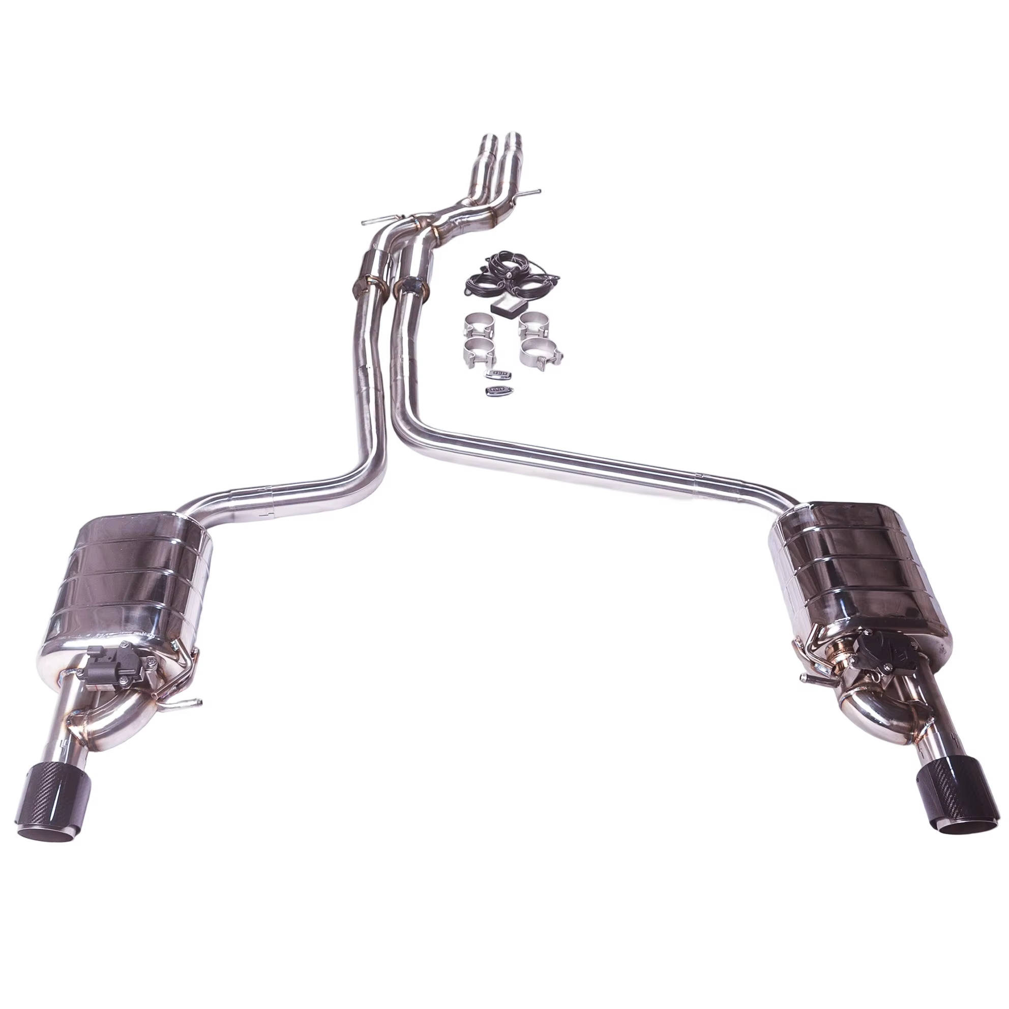 Escape GFC catback doble salida acero inox – Audi A6 2009-2018 3.0T V6 - imagen 2