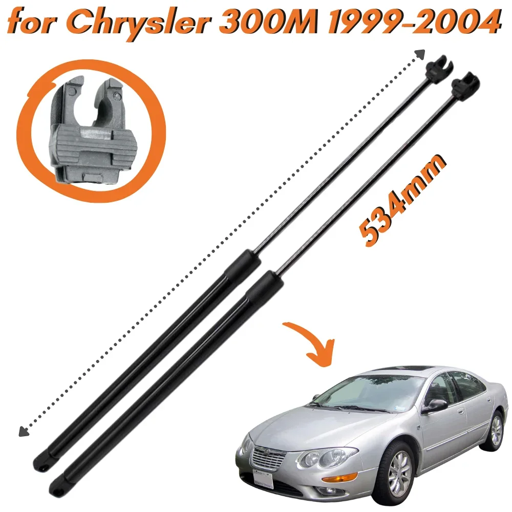 Puntales de capó para Chrysler 300M y Dodge Intrepid 1999-2004