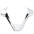 1hole glossy silver