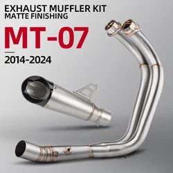 Escape completo S PROJECT S1 Yamaha MT07 XSR700 2014-2024