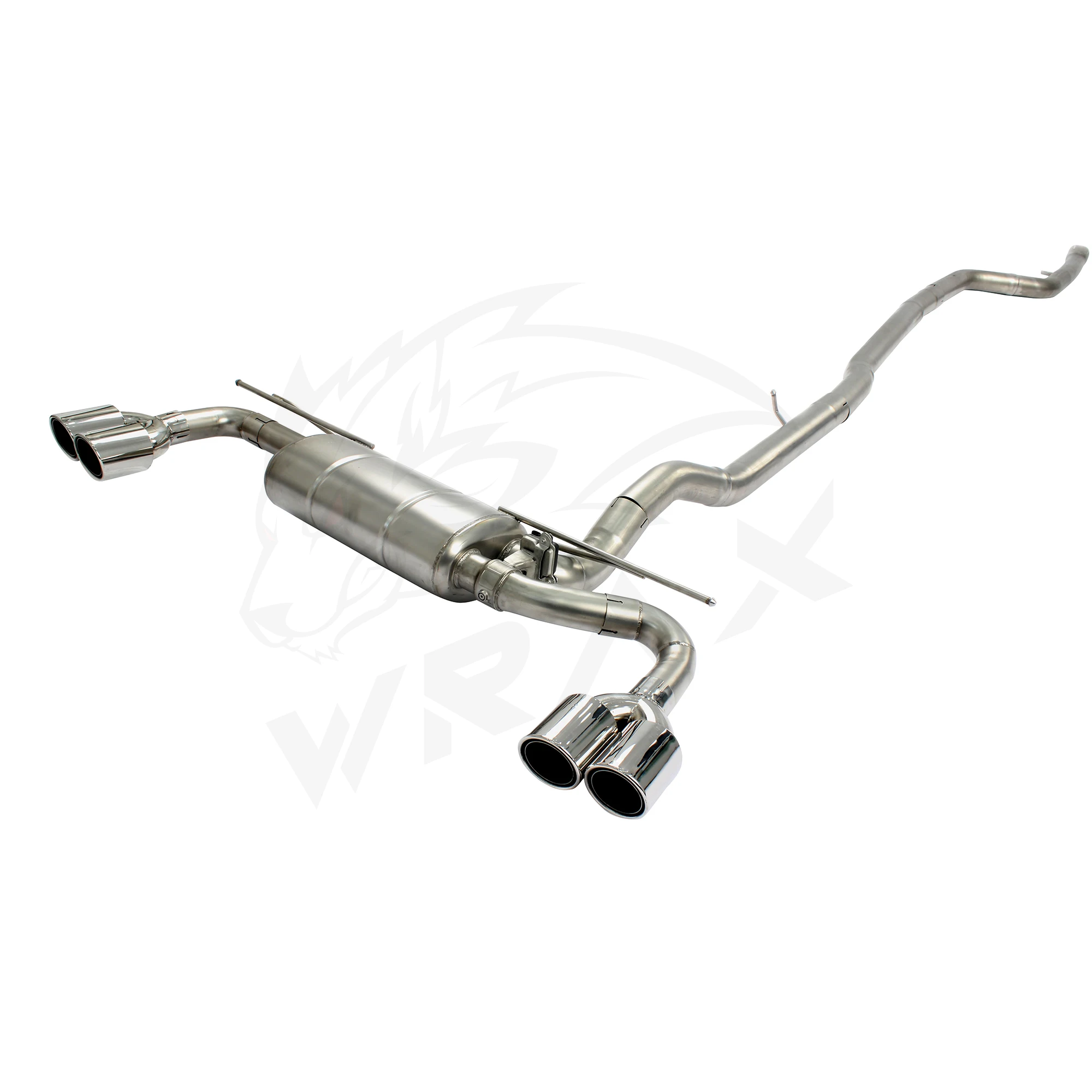 Tubos de escape Catback acero inoxidable 304 BMW 5 G38 con válvula - imagen 3