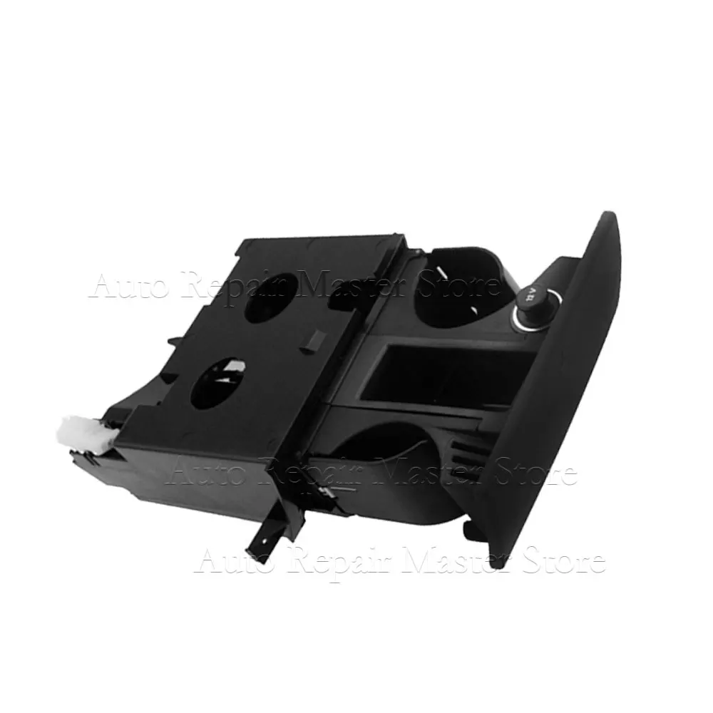 Consola central cubería VW T5 Transporter RHD portavasos cenicero negro - imagen 5