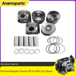 Juego de segmentos de pistón para Ford Ranger/Transit 3.2 Diesel