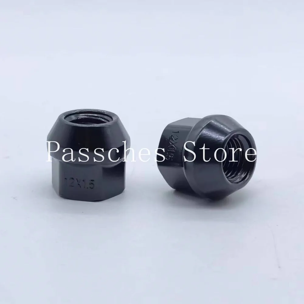 Juego de 5 tuercas de rueda cónicas abiertas para coche