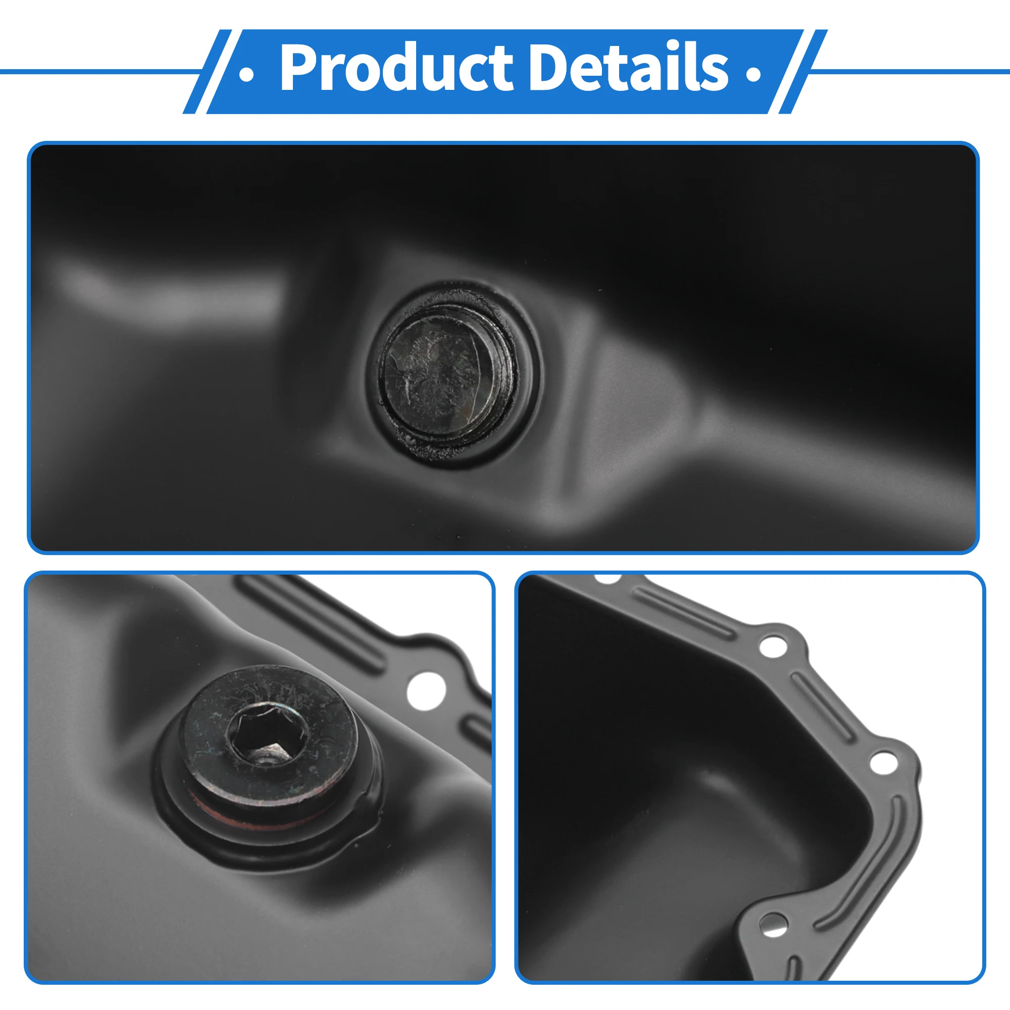 UXCELL 46743794 Cárter de aceite para Fiat 500L 1.3 D Multijet - imagen 4