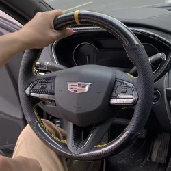 Funda volante cuero carbono Cadillac CT5 XT5 XTS CT6