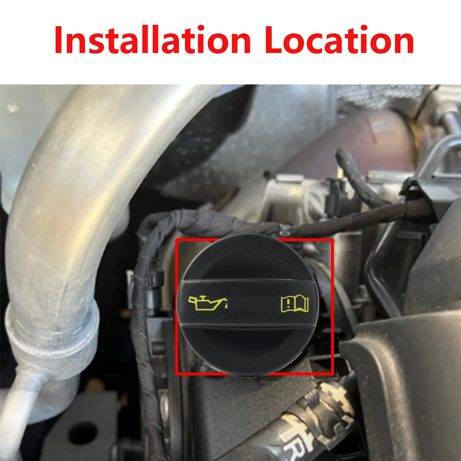Tapa de llenado de combustible y aceite para Audi A1 A3 - imagen 4