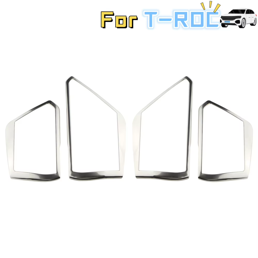 Embellecedor anillo puerta acero inox – VW T-ROC 2018-2023 - imagen 5