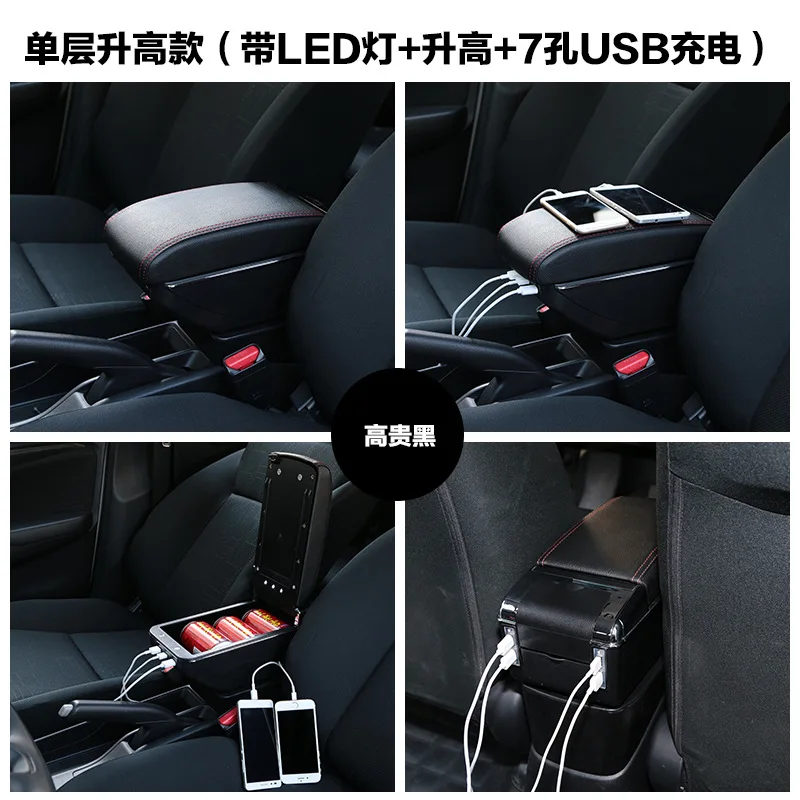 Reposabrazos central universal regulable en anchura para coche - imagen 4