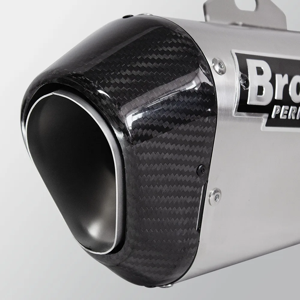 Brocks CT Silenciador universal 60 mm con DB Killer para moto - imagen 4