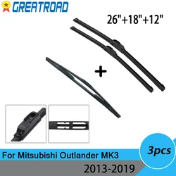 Escobillas limpiaparabrisas para Mitsubishi Outlander MK3 2013-2019