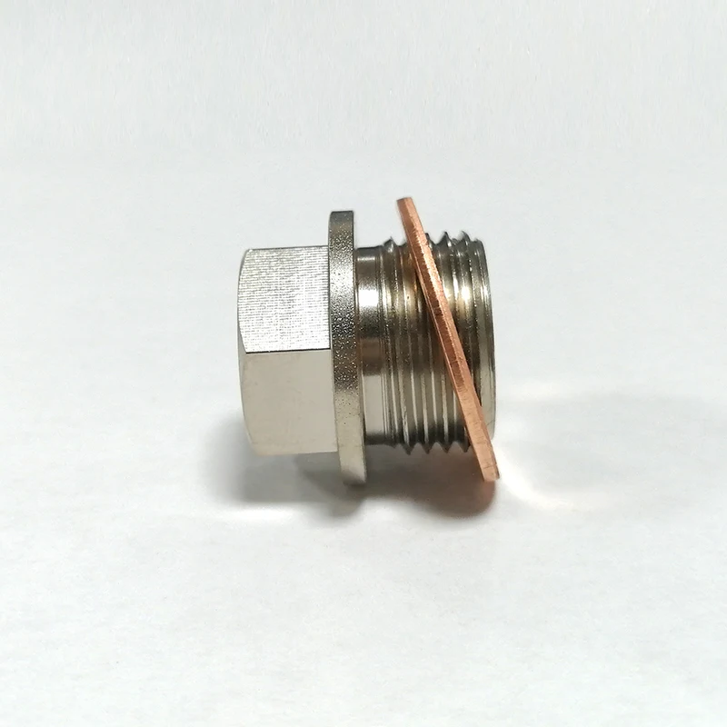 Adaptador sensor temperatura escape M18x1.5 1/8NPT orificio 6,47mm - imagen 3