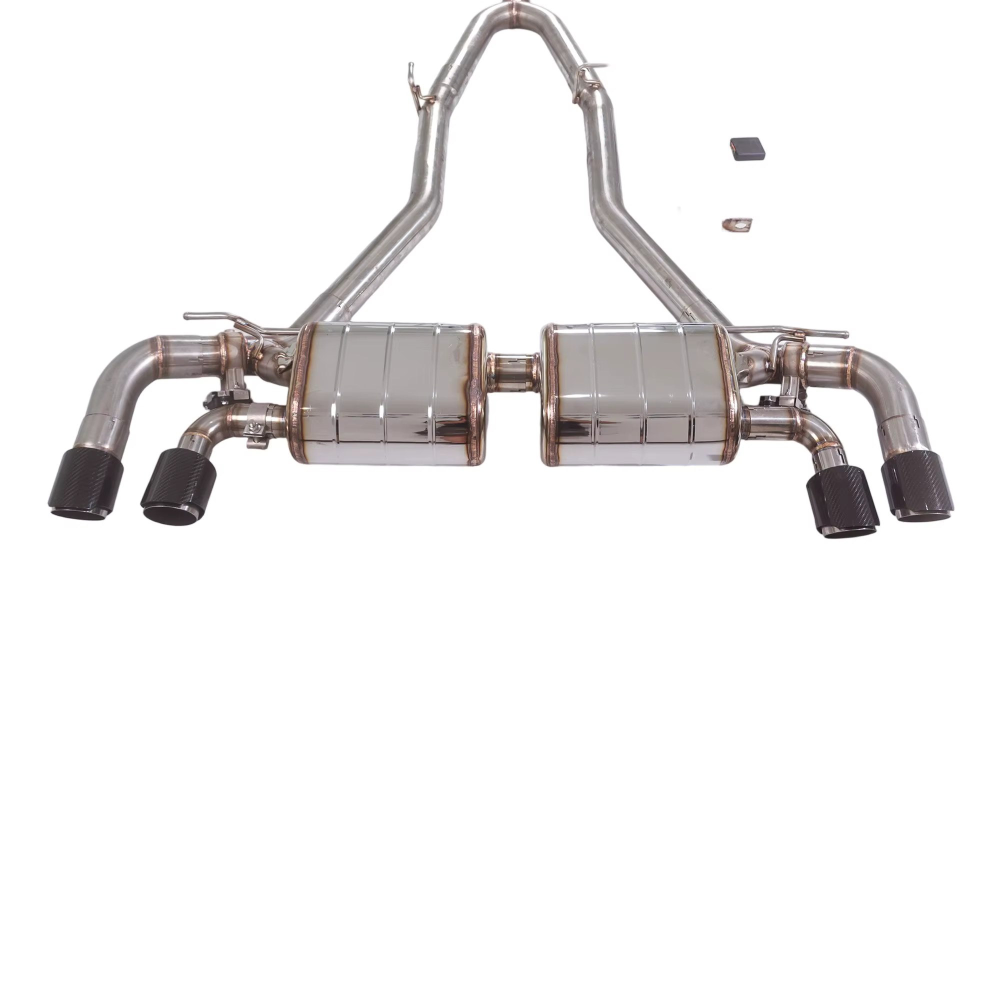 Sistema de escape catback BMW 540i G30 B58 3.0T de acero inoxidable - imagen 2