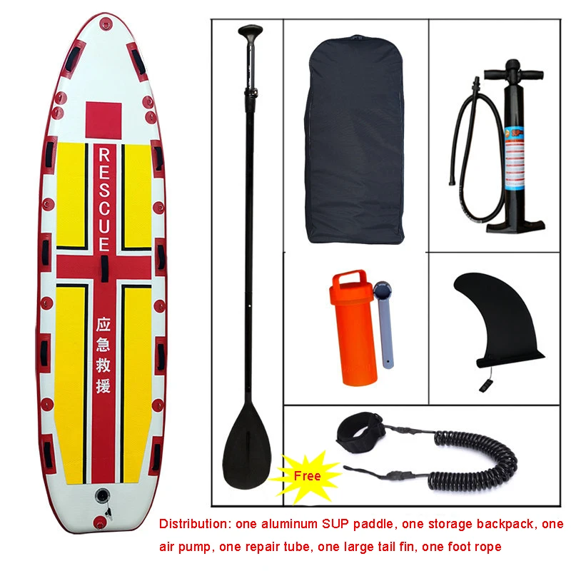 Kayak inflable de rescate acuático con almohadilla EVA panal - imagen 3